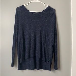 Very soft navy long sleeve